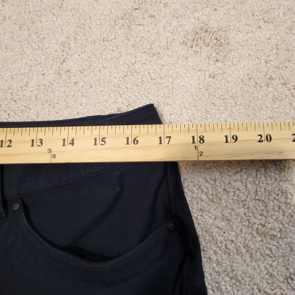 Lululemon City Sleek 5 Pocket Wide Leg Pants Womens 32 Black Utlitech - Picture 8 of 10